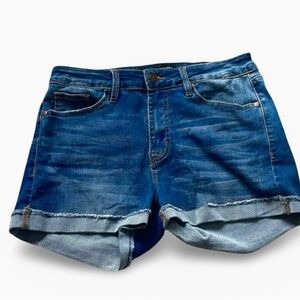 Judy Blue Dark Wash Jean Shorts